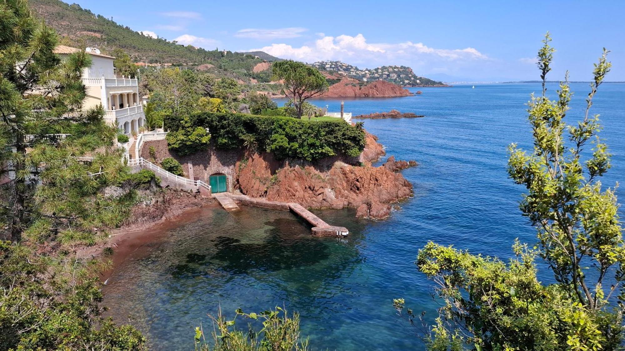 Ferienwohnung Rochemarine Panoramic Théoule-sur-Mer Exterior foto