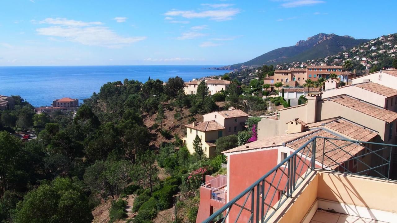 Ferienwohnung Rochemarine Panoramic Théoule-sur-Mer Exterior foto