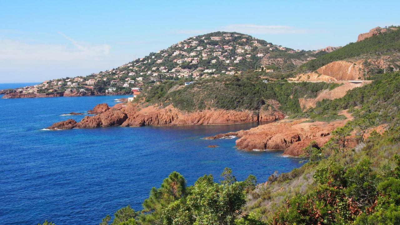 Ferienwohnung Rochemarine Panoramic Théoule-sur-Mer Exterior foto